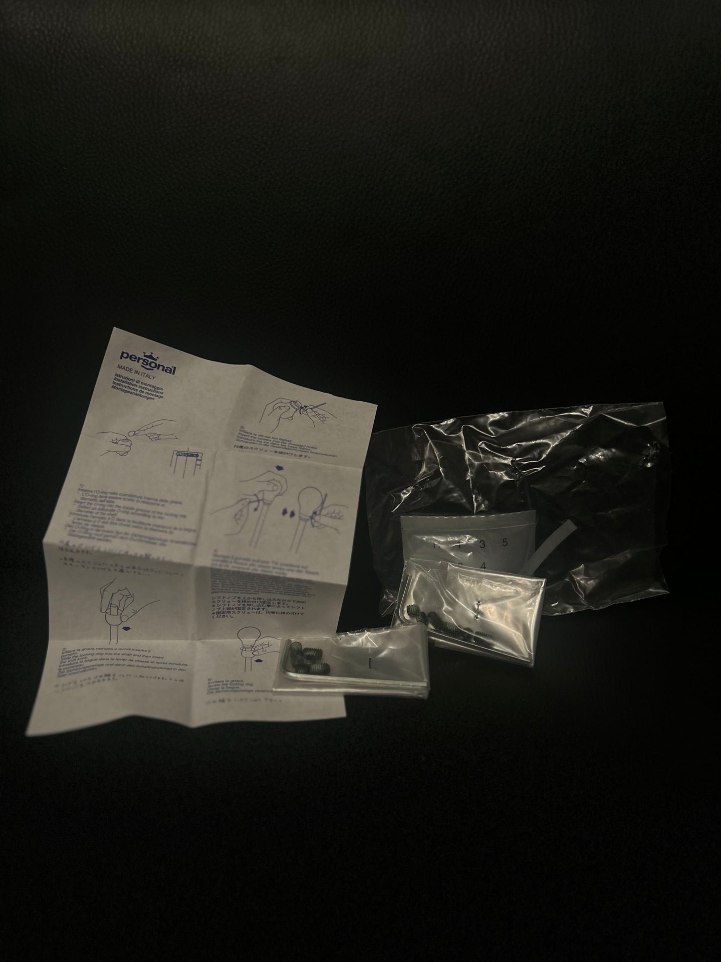 Personal Brio Mahogny Shift Knob