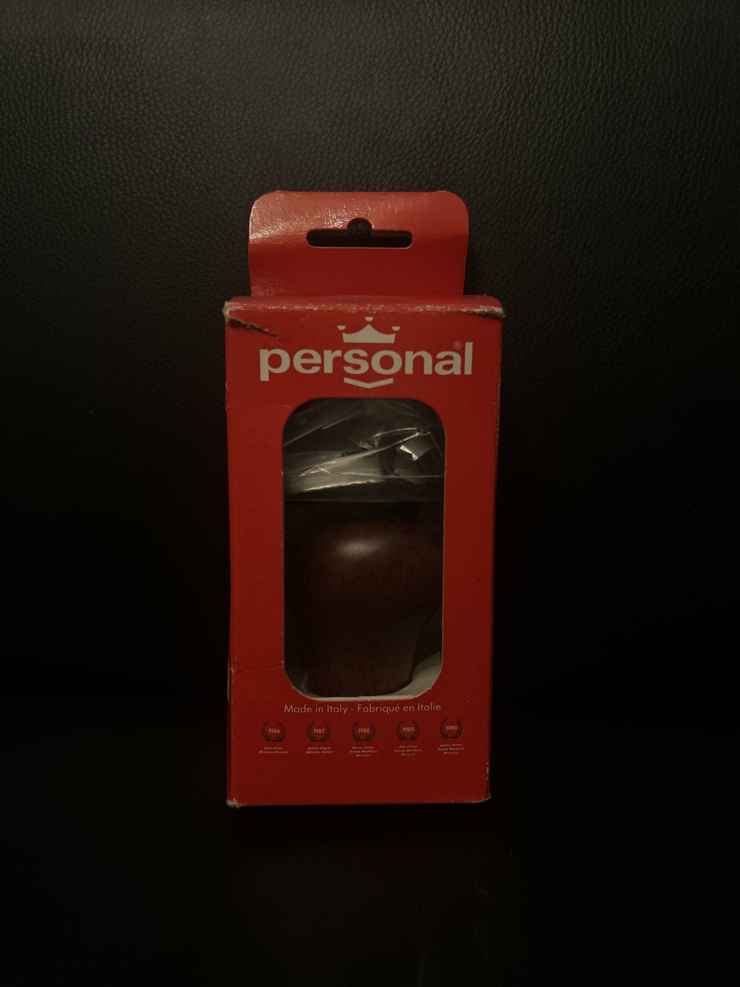 Personal Brio Mahogny Shift Knob