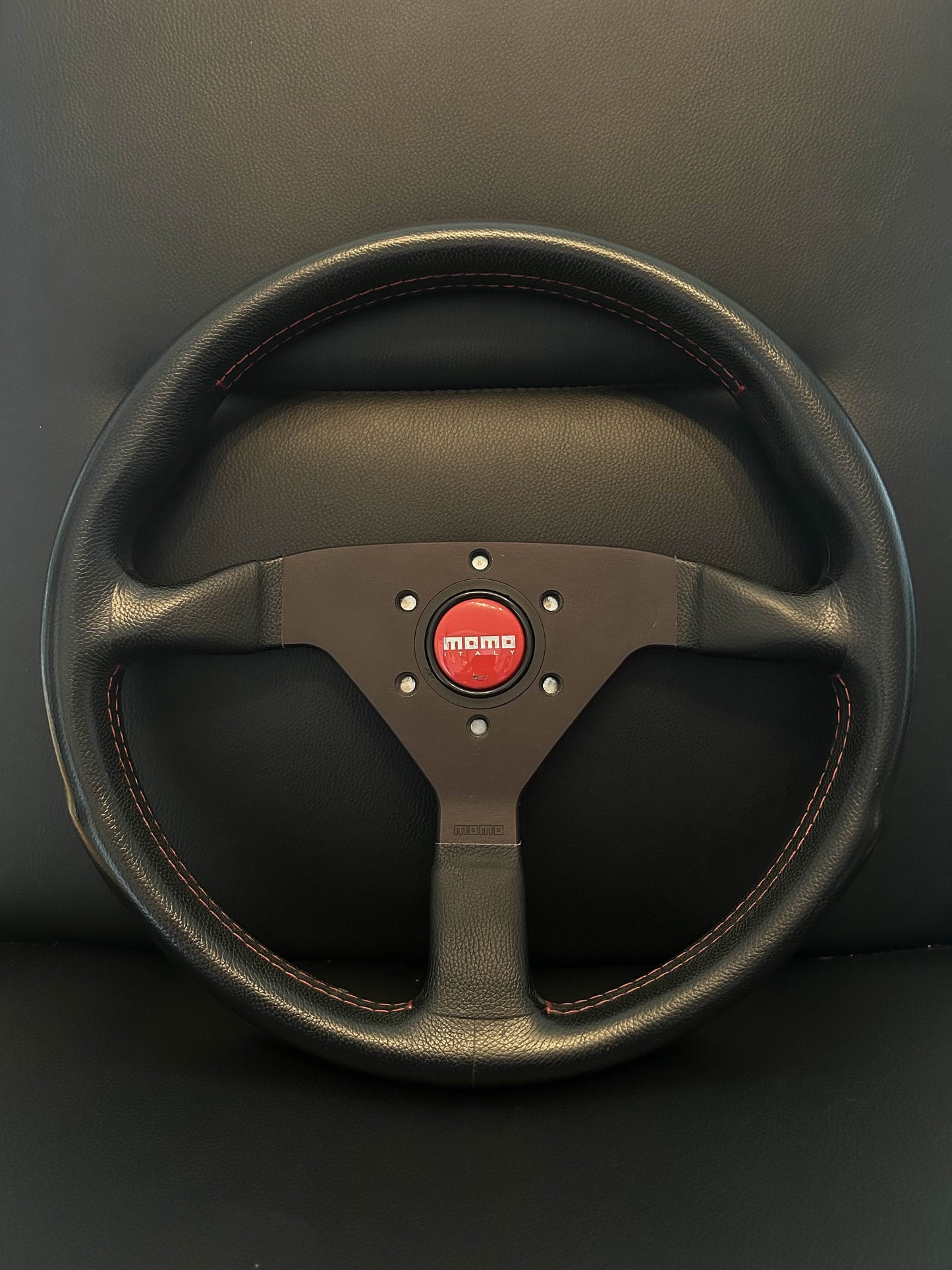 Momo Montecarlo Red Stitching
