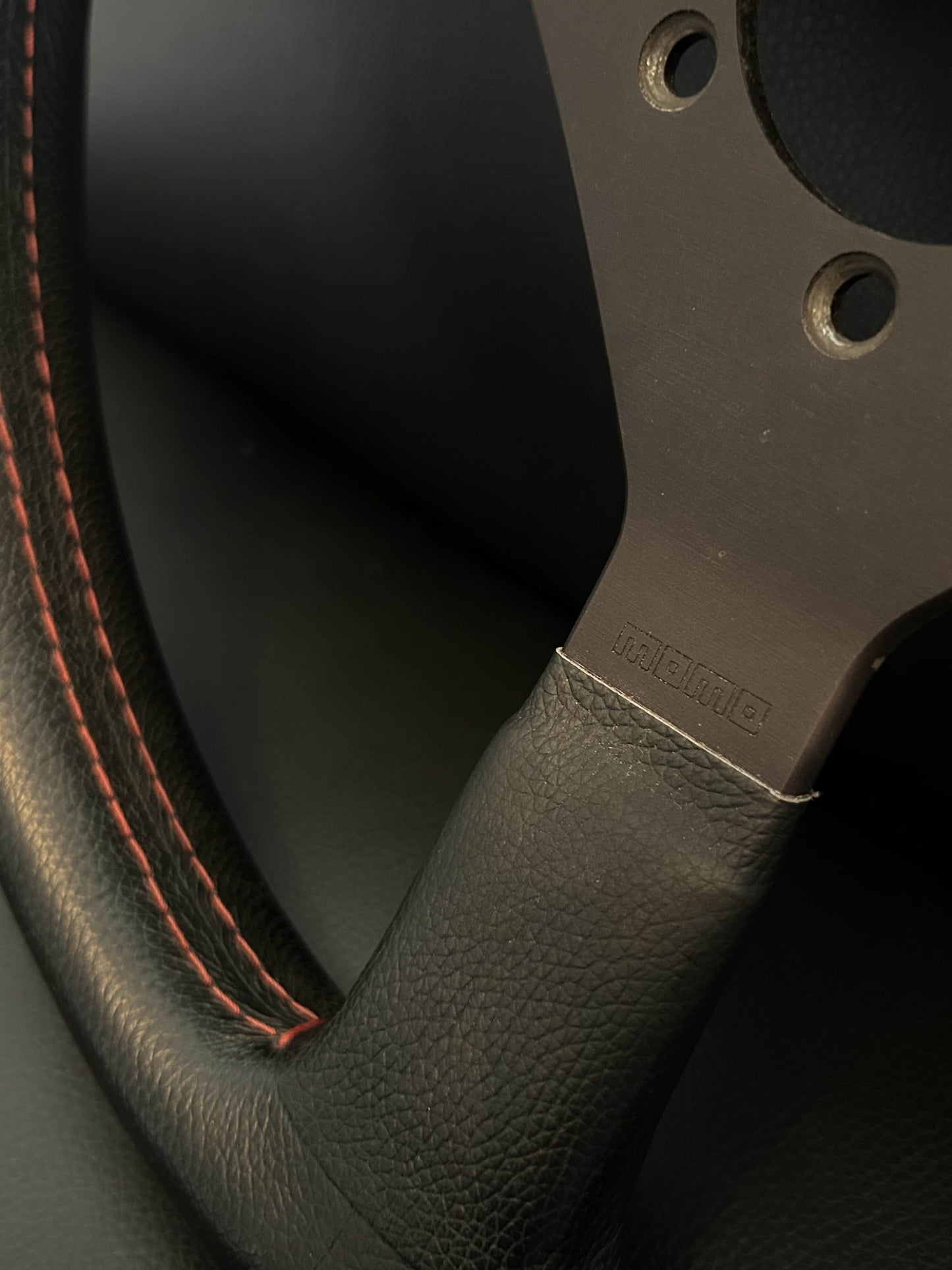 Momo Montecarlo Red Stitching