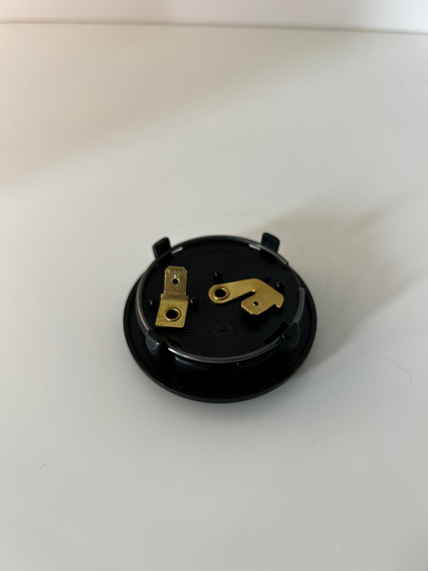 MOMO Horn Button Black/Silver
