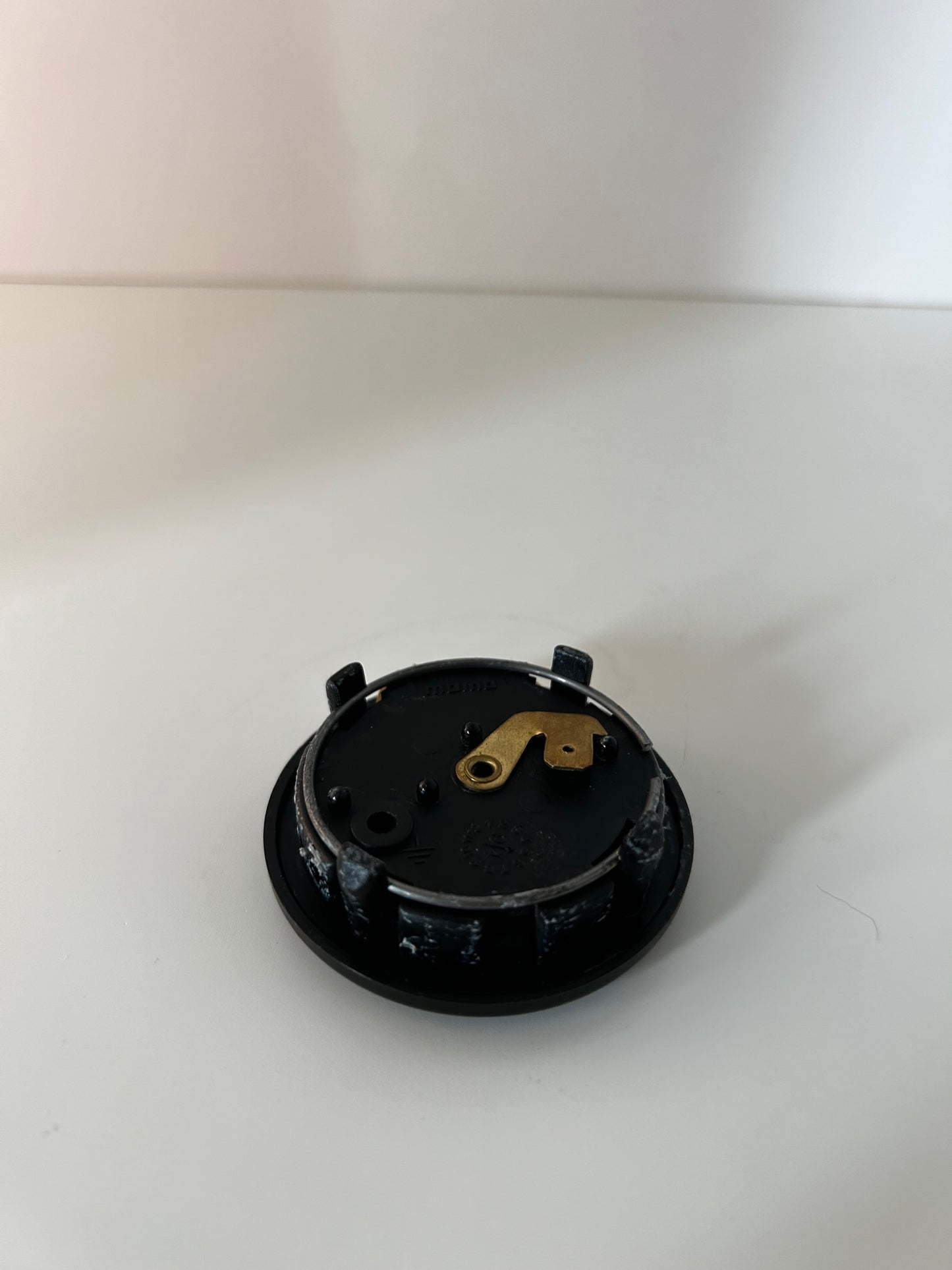 MOMO Horn Button Black/Silver
