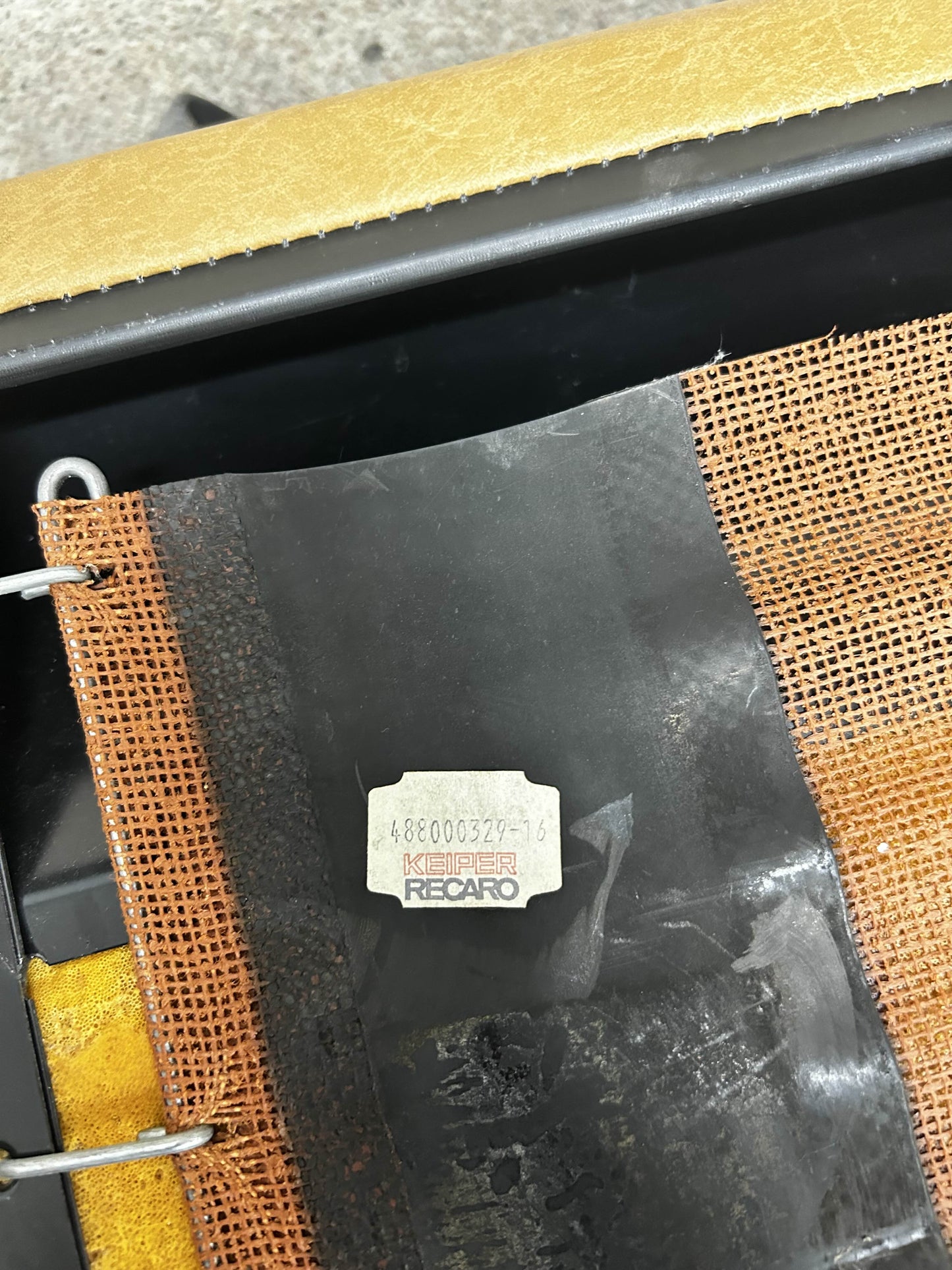 Recaro Foldable LXA Leather Seat